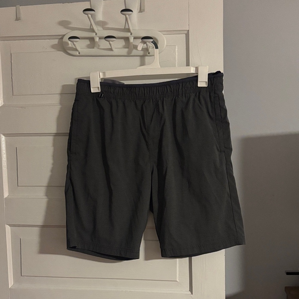 Voyager Men's Grey Athletic Shorts - Lightweight Casual